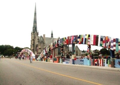 Central Presbyterian Church and Main St Bridge