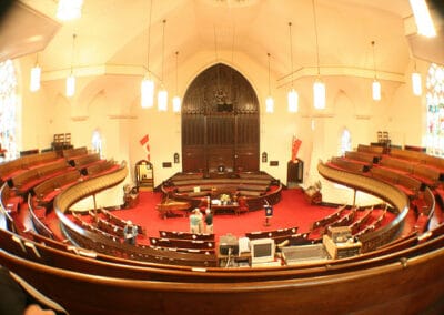 Sanctuary, Central Presbyterian Church, Cambridge, Ontario