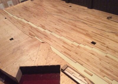 Stage Construction, Central Presbyterian Church, Cambridge, Ontario