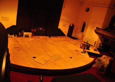 Stage Construction, Central Presbyterian Church, Cambridge, Ontario