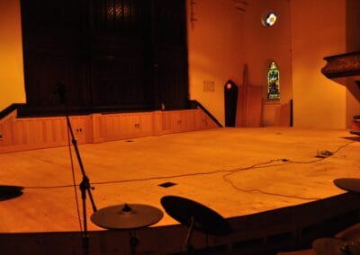 Stage Construction, Central Presbyterian Church, Cambridge, Ontario