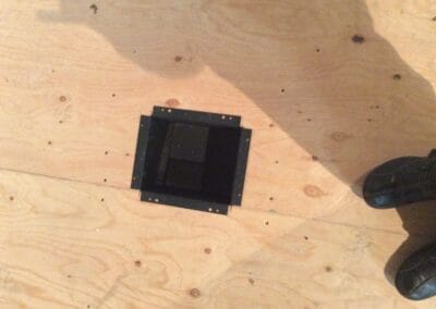 Stage Construction, Central Presbyterian Church, Cambridge, Ontario