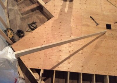 Stage Construction, Central Presbyterian Church, Cambridge, Ontario