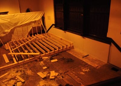 Stage Construction, Central Presbyterian Church, Cambridge, Ontario