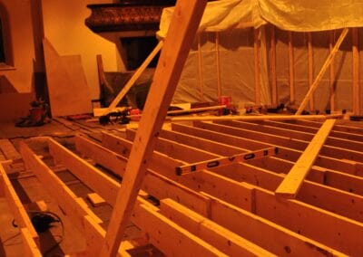Stage Construction, Central Presbyterian Church, Cambridge, Ontario