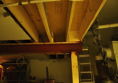 Stage Construction, Central Presbyterian Church, Cambridge, Ontario