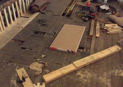 Stage Construction, Central Presbyterian Church, Cambridge, Ontario