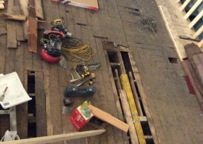 Stage Construction, Central Presbyterian Church, Cambridge, Ontario