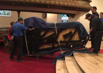 Stage Construction, Central Presbyterian Church, Cambridge, Ontario