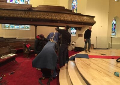 Stage Construction, Central Presbyterian Church, Cambridge, Ontario