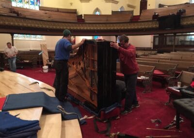 Stage Construction, Central Presbyterian Church, Cambridge, Ontario