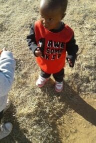 Child at Rachel's Home, Maputsoe, Lesotho