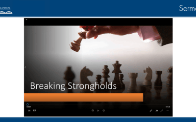 Teaching Series 7 Breaking strongholds