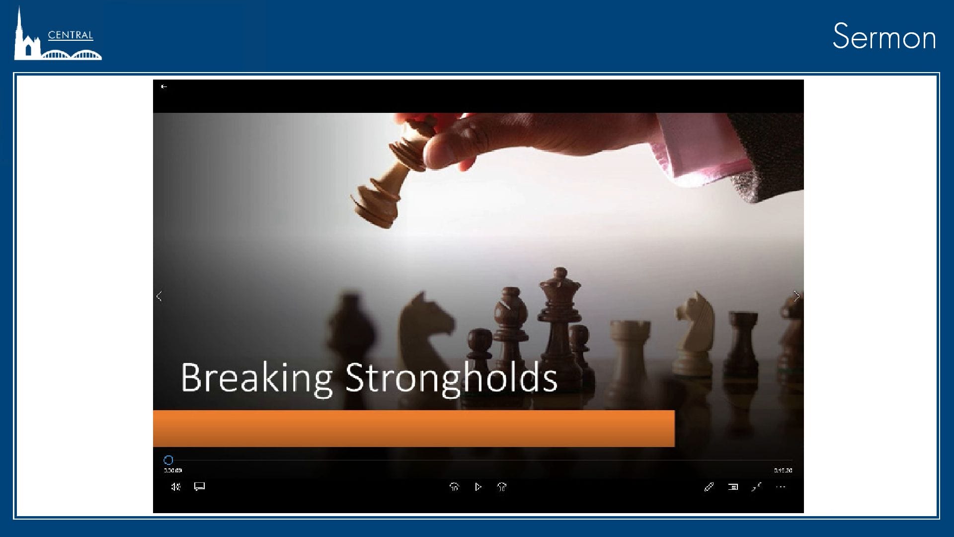 Breaking Strongholds