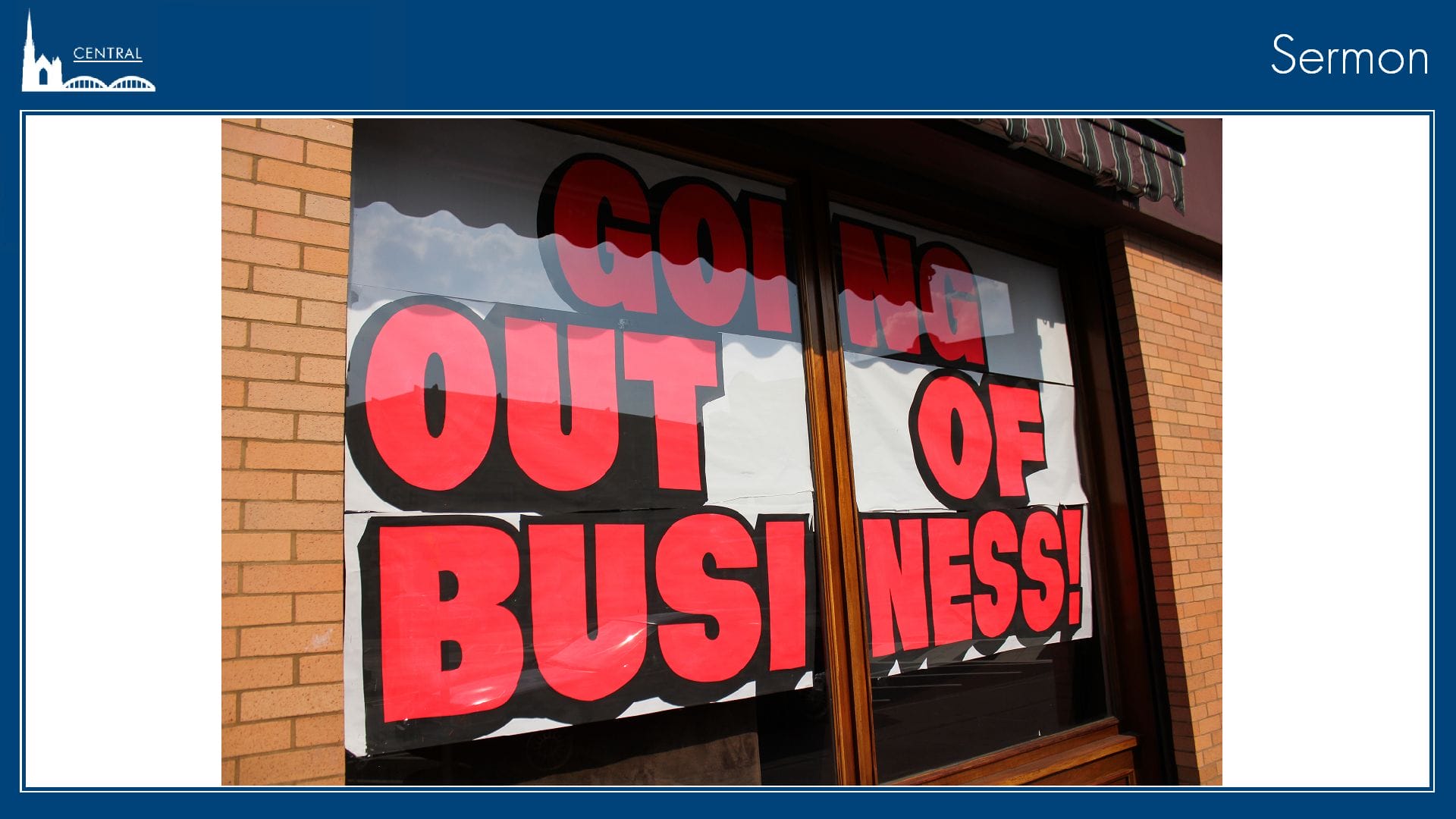 Going out of Business Going Out of Business